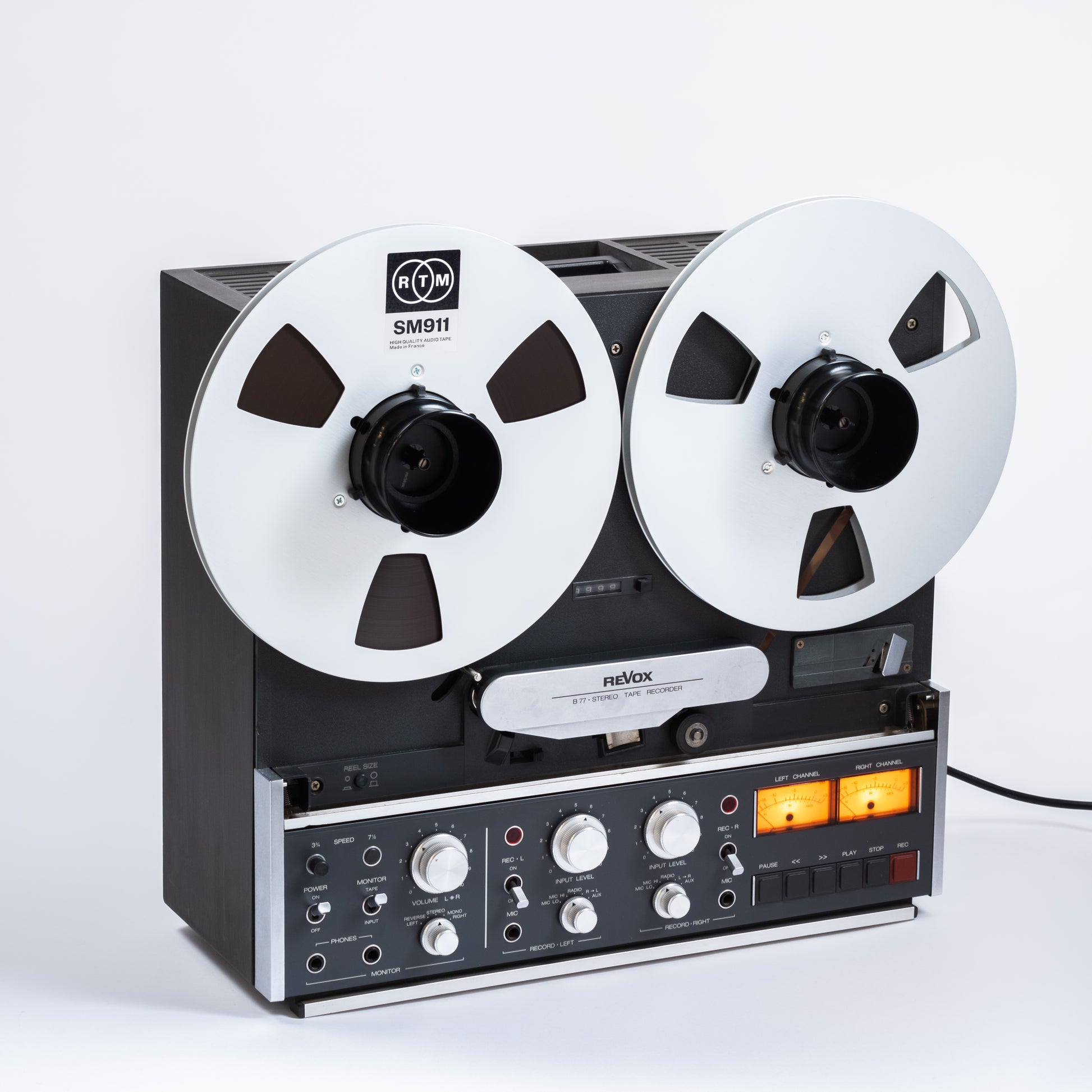 RTM SM911 1/2 premium high output studio & archive magnetic audio