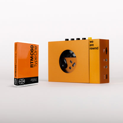 We Are Rewind Portable Cassette Player