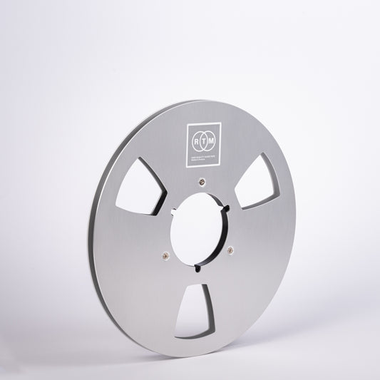 Silver kit : Silver 1/4'' reel + silver NAB adapters